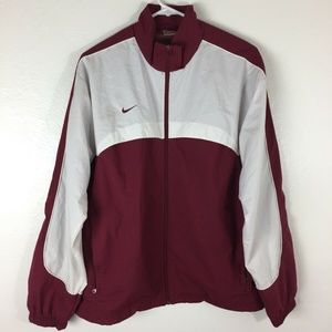 Nike Team Windbreaker Swoosh Jacket Sz S